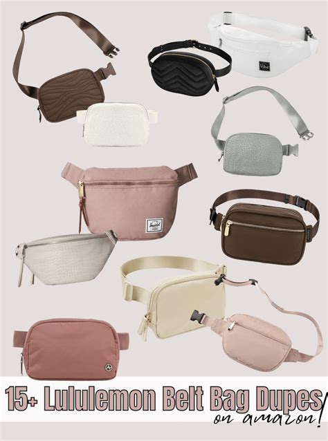 best everywhere belt bag dupe|lululemon belt dupe.